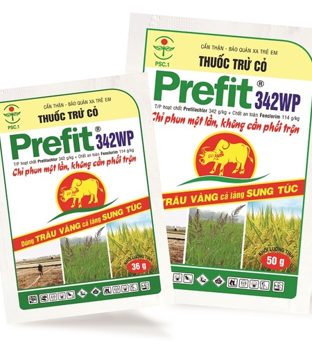 Prefit 342WP (Cỏ Lúa tiền nảy mầm)