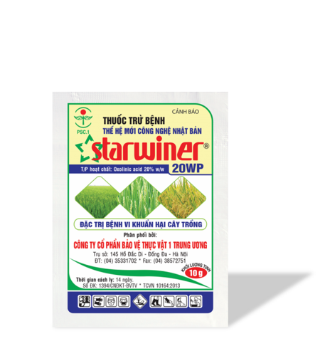 Starwiner 20WP (Vi khuẩn hại cây trồng)