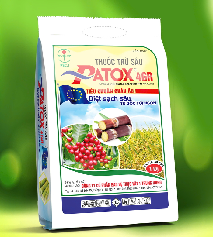 Patox 4GR (Cartap hydrochloride 4%)